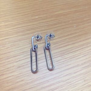 Stately Steel earrings